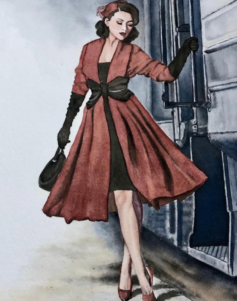 Lady in Red
